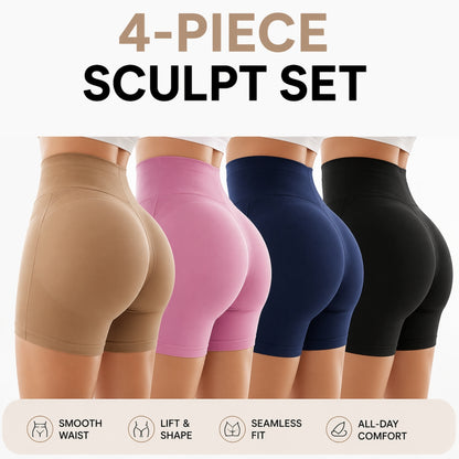 CurveLift™ Shorts (4-Pack)