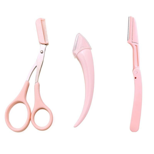 Glowche Eyebrow Scissors Set