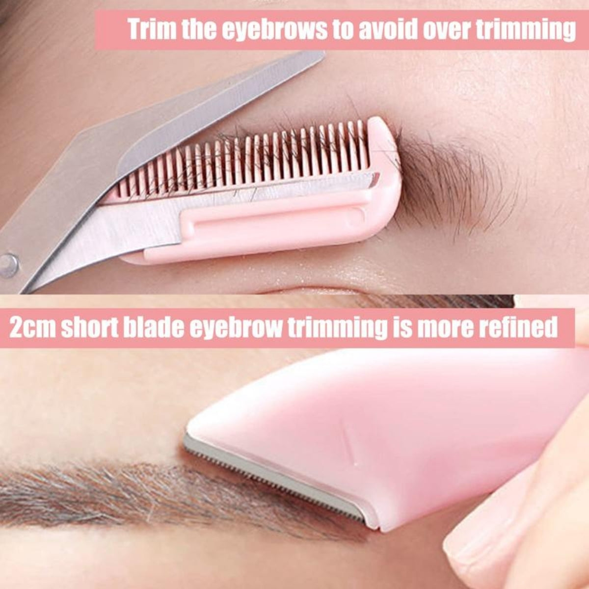 Glowche Eyebrow Scissors Set