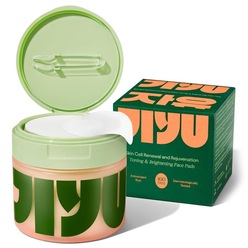 Jijy Korean Skincare Anti-Aging, Dark Spot & Wrinkle Minimizing Toner Pads