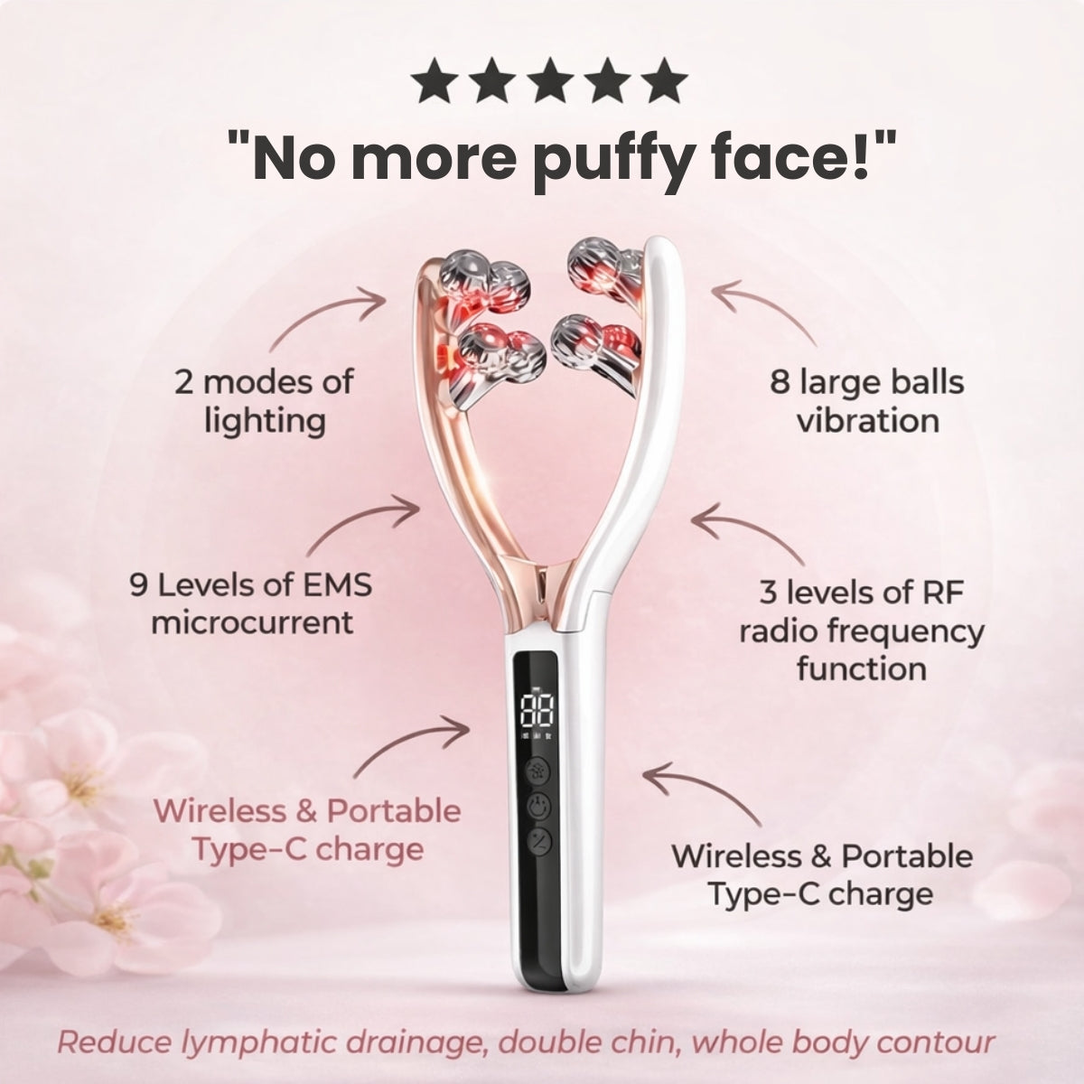 Glowche Ems Light Therapy Massager