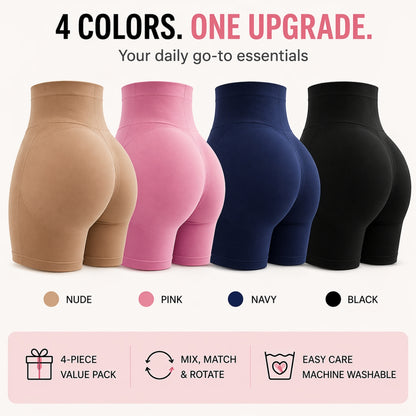 CurveLift™ Shorts (4-Pack)