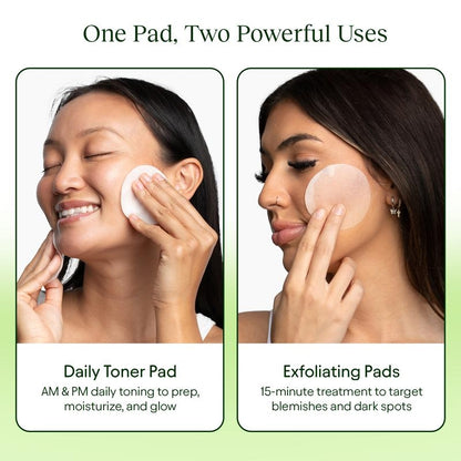 Jijy Korean Skincare Anti-Aging, Dark Spot & Wrinkle Minimizing Toner Pads