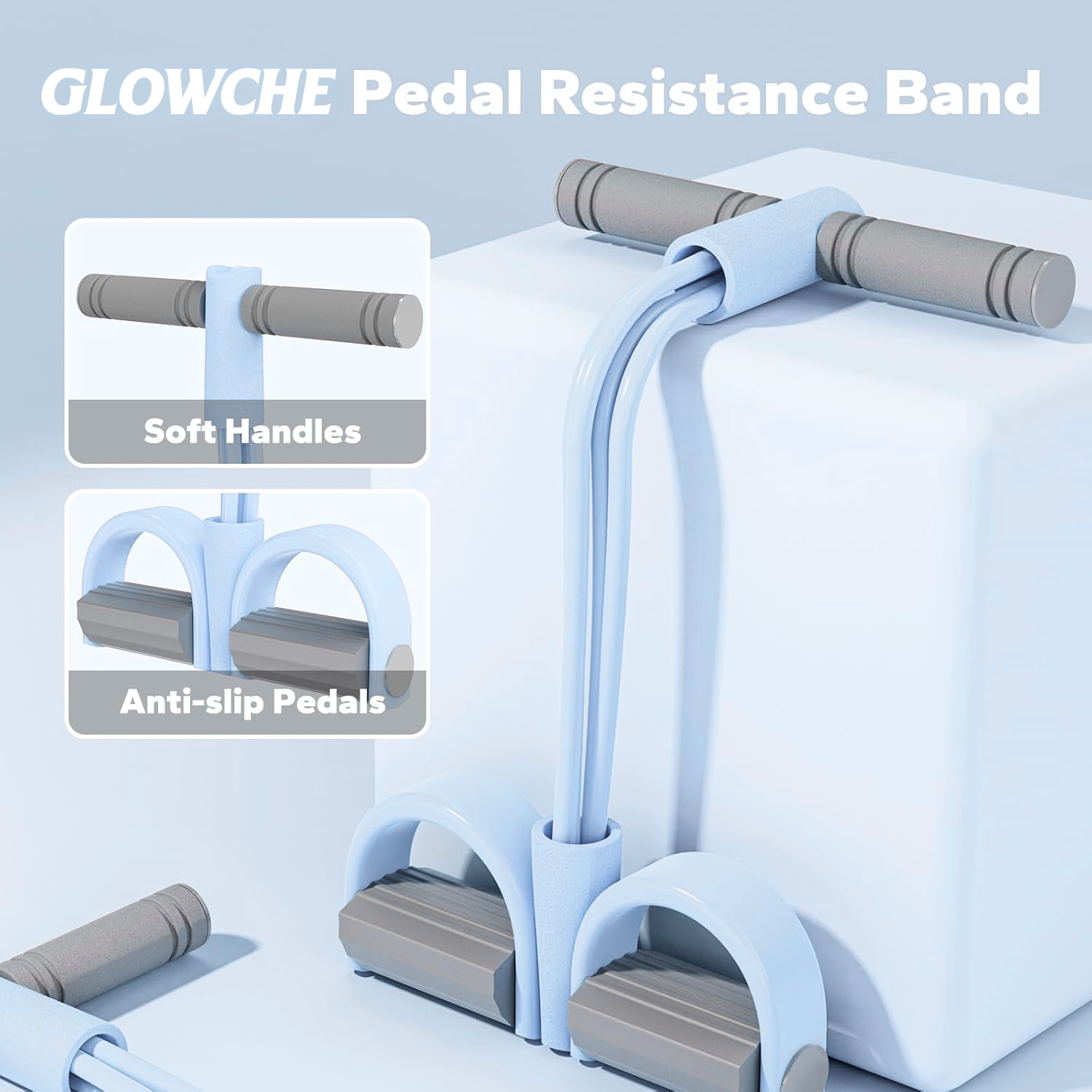 band pedal Glowche Pedal Resistance Band – glowche